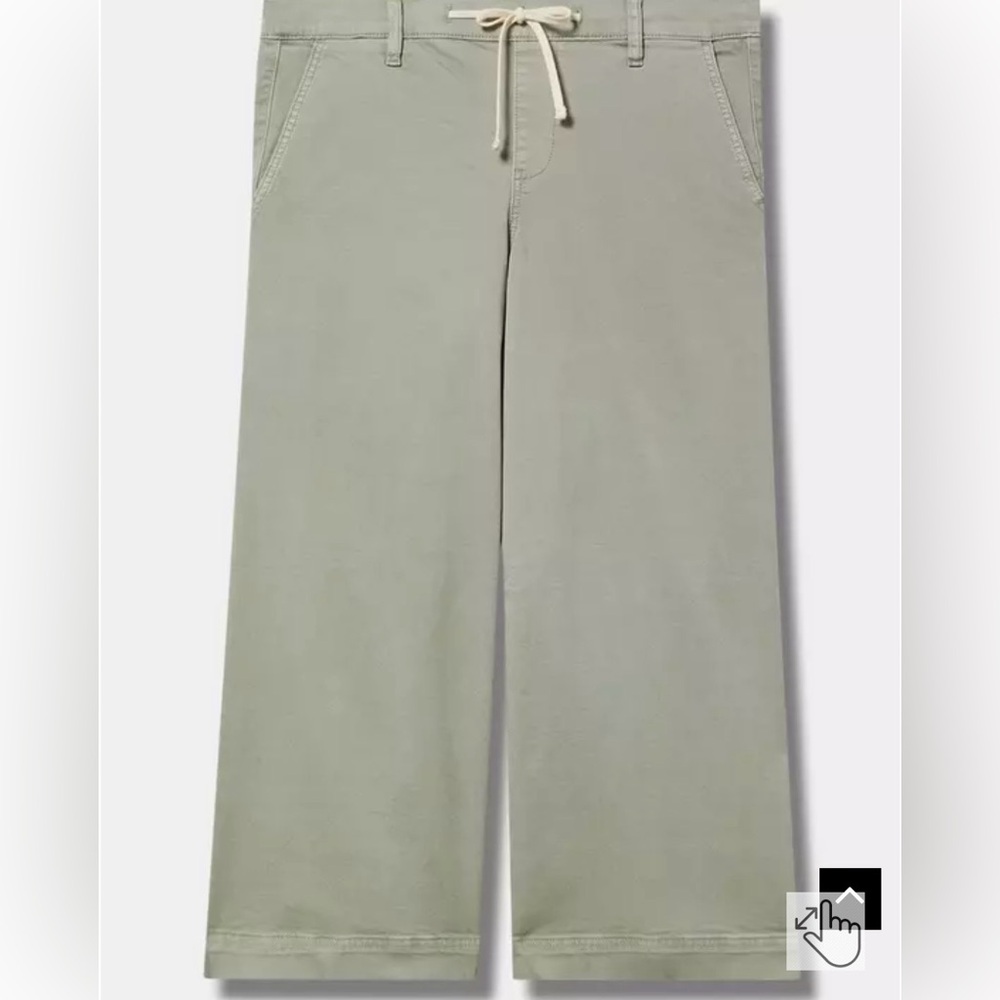 Torrid Wide-Leg Ankle Crop Pants - Picture 6 of 10